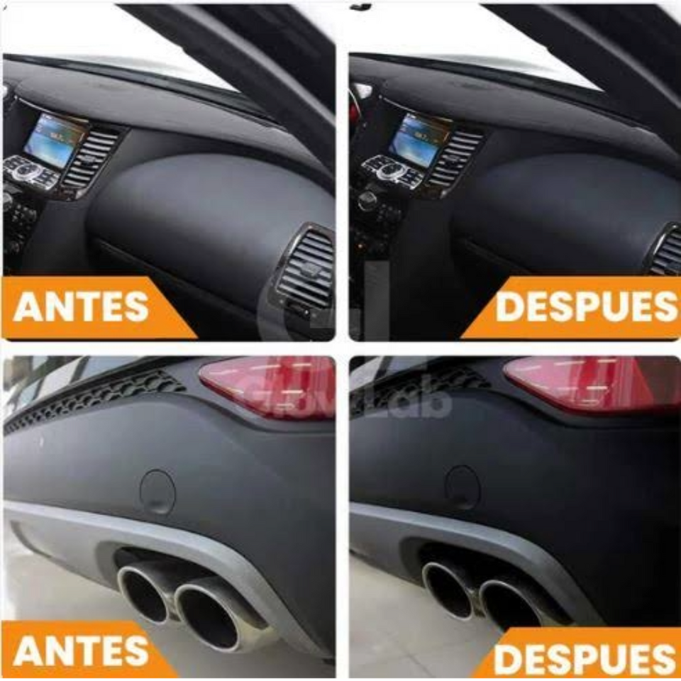 DARKMAX – Renovador de Partes Negras para Auto